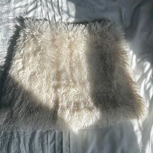 Faux Fur Skirt